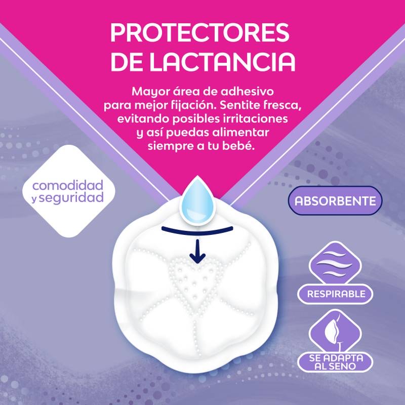 PROTECTORES DE LACTANCIA 12pza GENIAL