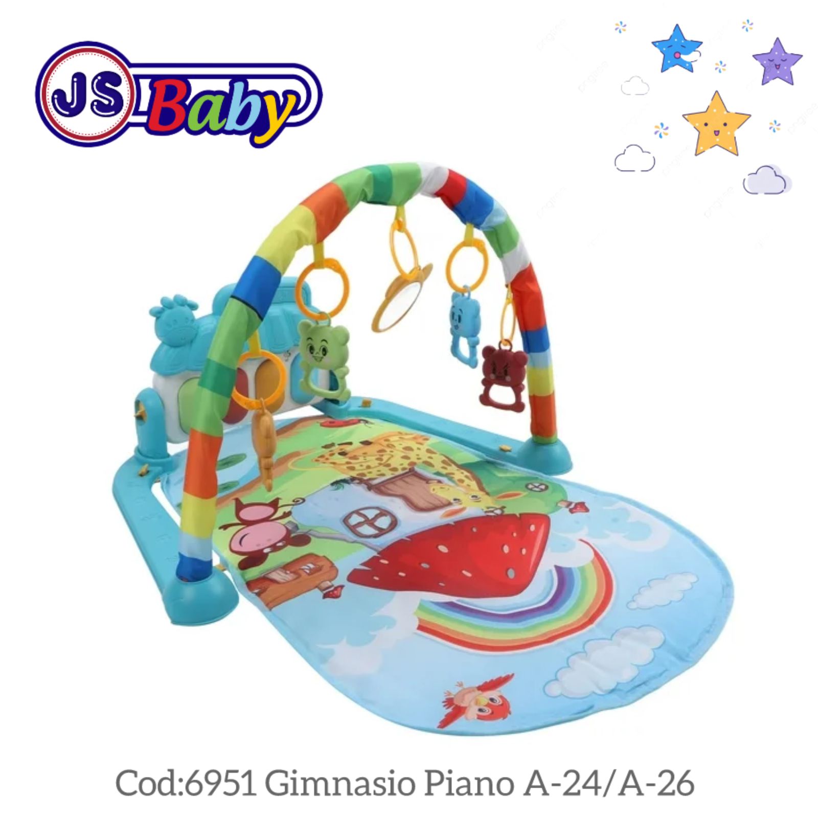 Gimnasio Piano para Bebes - 6951